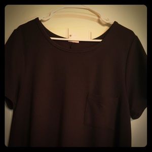 LulaRoe XL Carly, Solid Brown